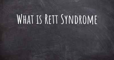 What is Rett Syndrome