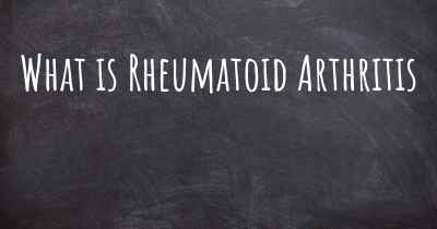 What is Rheumatoid Arthritis