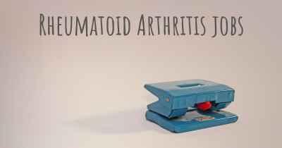 Rheumatoid Arthritis jobs