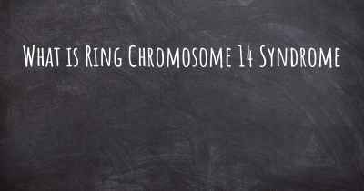 What is Ring Chromosome 14 Syndrome