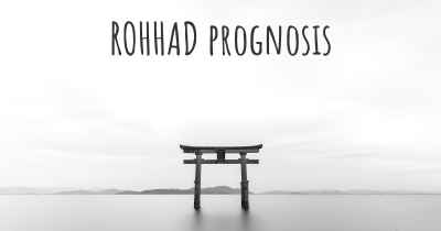 ROHHAD prognosis