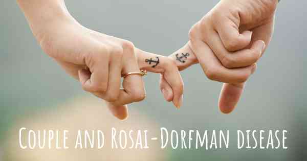Couple and Rosai-Dorfman disease
