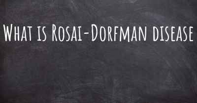 What is Rosai-Dorfman disease
