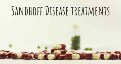 Sandhoff Disease treatments