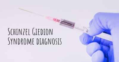 Schinzel Giedion Syndrome diagnosis