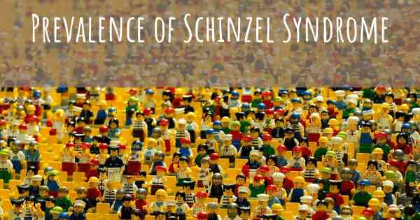 Prevalence of Schinzel Syndrome