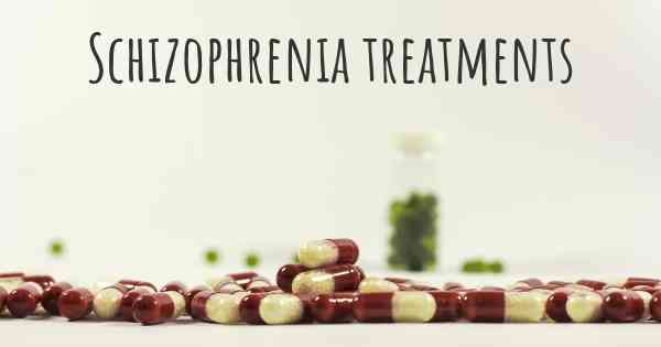 Schizophrenia treatments