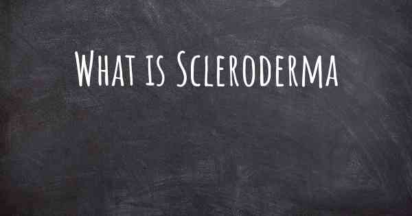 What is Scleroderma