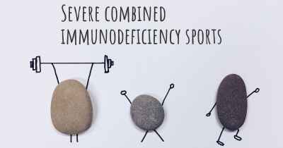 Severe combined immunodeficiency sports