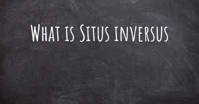 What is Situs inversus
