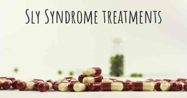 Sly Syndrome treatments