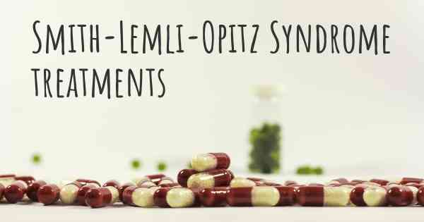 Smith-Lemli-Opitz Syndrome treatments