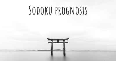 Sodoku prognosis