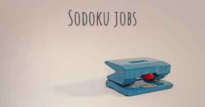 Sodoku jobs