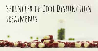 Sphincter of Oddi Dysfunction treatments