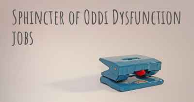 Sphincter of Oddi Dysfunction jobs