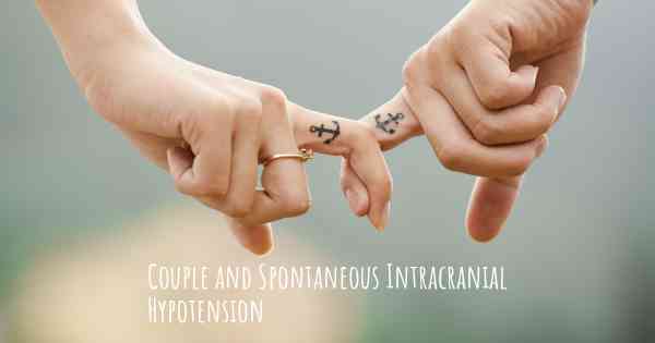 Couple and Spontaneous Intracranial Hypotension