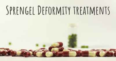 Sprengel Deformity treatments