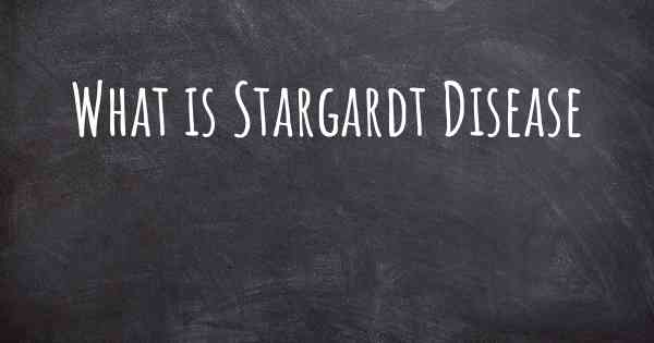 What is Stargardt Disease