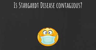 Is Stargardt Disease contagious?