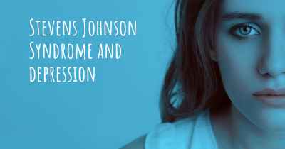 Stevens Johnson Syndrome and depression