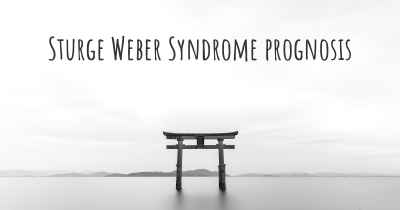 Sturge Weber Syndrome prognosis