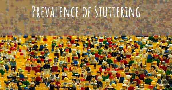 Prevalence of Stuttering