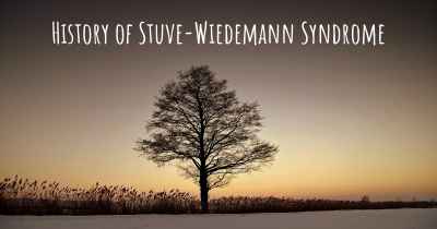 History of Stuve-Wiedemann Syndrome