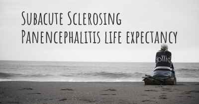 Subacute Sclerosing Panencephalitis life expectancy