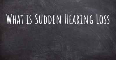 What is Sudden Hearing Loss
