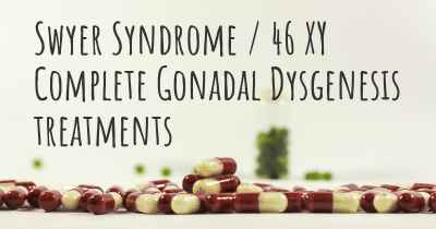 Swyer Syndrome / 46 XY Complete Gonadal Dysgenesis treatments