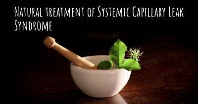 Natural treatment of Systemic Capillary Leak Syndrome