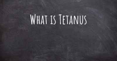 What is Tetanus