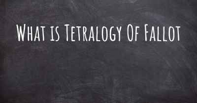 What is Tetralogy Of Fallot