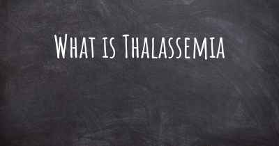 What is Thalassemia
