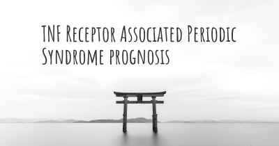 TNF Receptor Associated Periodic Syndrome prognosis