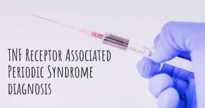 TNF Receptor Associated Periodic Syndrome diagnosis