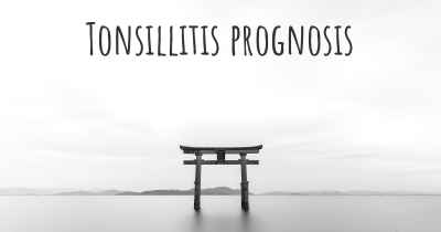 Tonsillitis prognosis