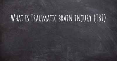 What is Traumatic brain injury (TBI)