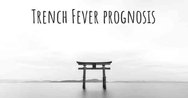 Trench Fever prognosis