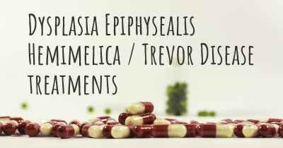 Dysplasia Epiphysealis Hemimelica / Trevor Disease treatments