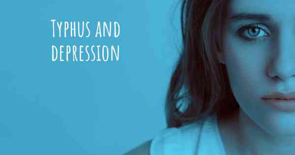 Typhus and depression