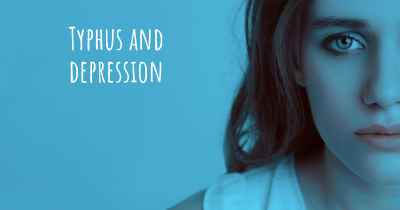 Typhus and depression