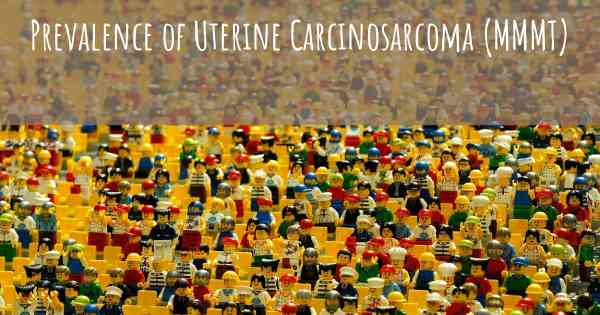Prevalence of Uterine Carcinosarcoma (MMMT)