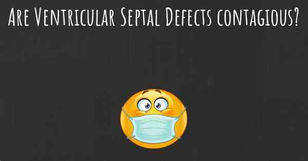 Are Ventricular Septal Defects contagious?