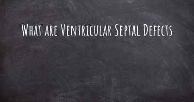 What are Ventricular Septal Defects