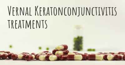 Vernal Keratonconjunctivitis treatments