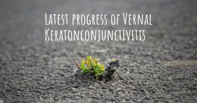 Latest progress of Vernal Keratonconjunctivitis