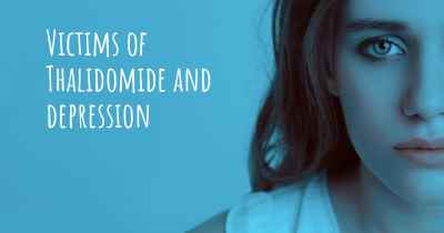 Victims of Thalidomide and depression