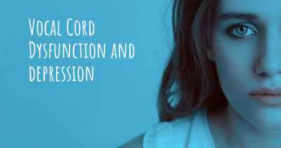 Vocal Cord Dysfunction and depression
